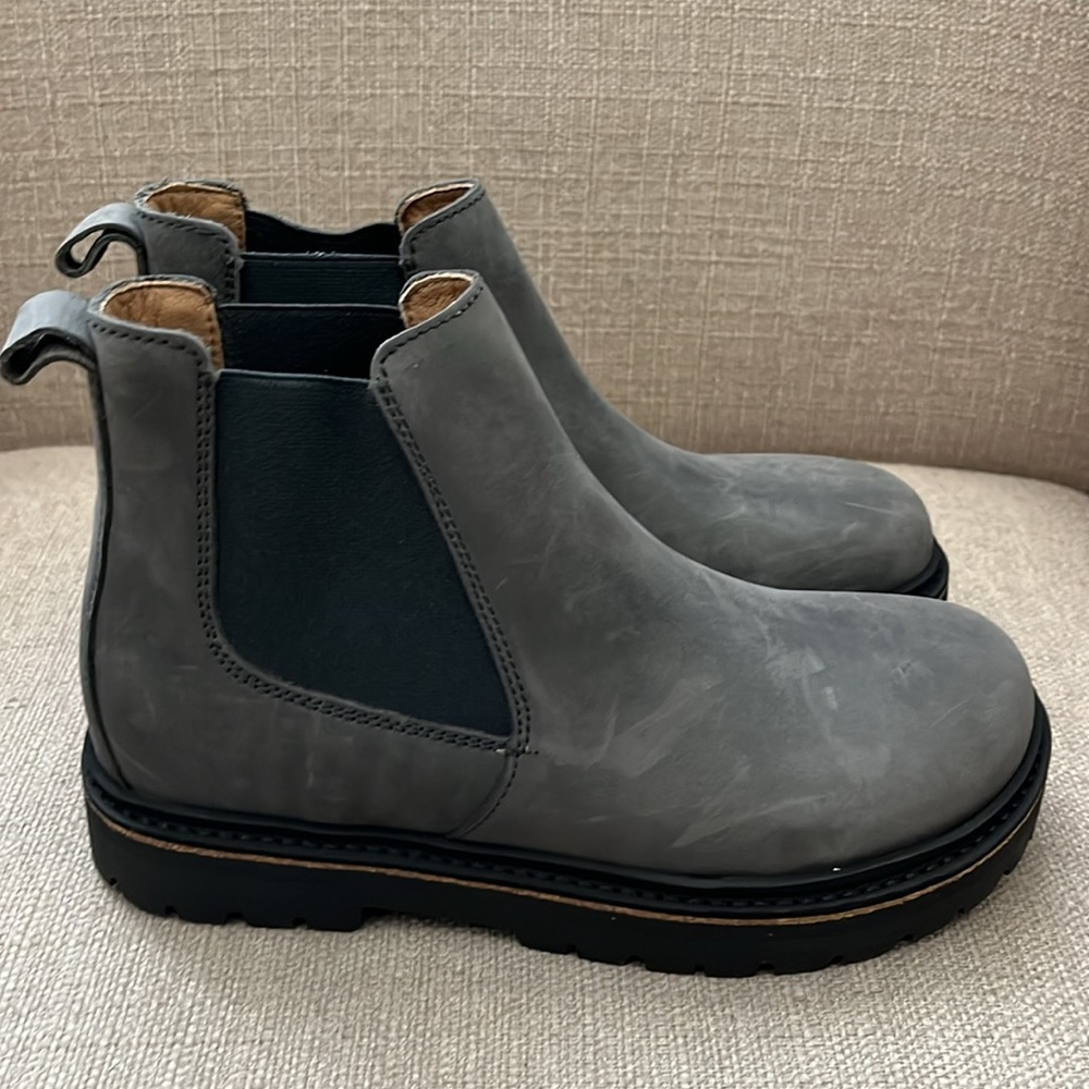 NEW! BIRKENSTOCK STALON II CHELSEA BOOTS, GREY SIZE 36 / 6 - Picture 5 of 9